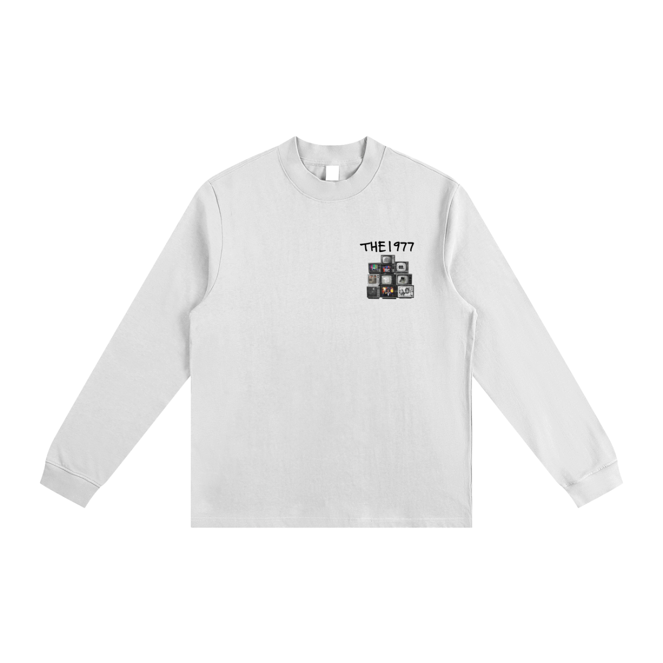 1977 Non-Shrink Mock Neck Sweatshirt