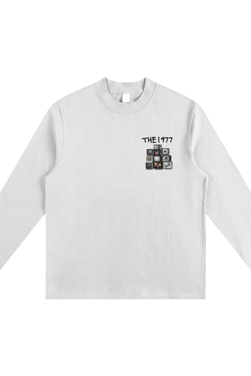1977 Non-Shrink Mock Neck Sweatshirt