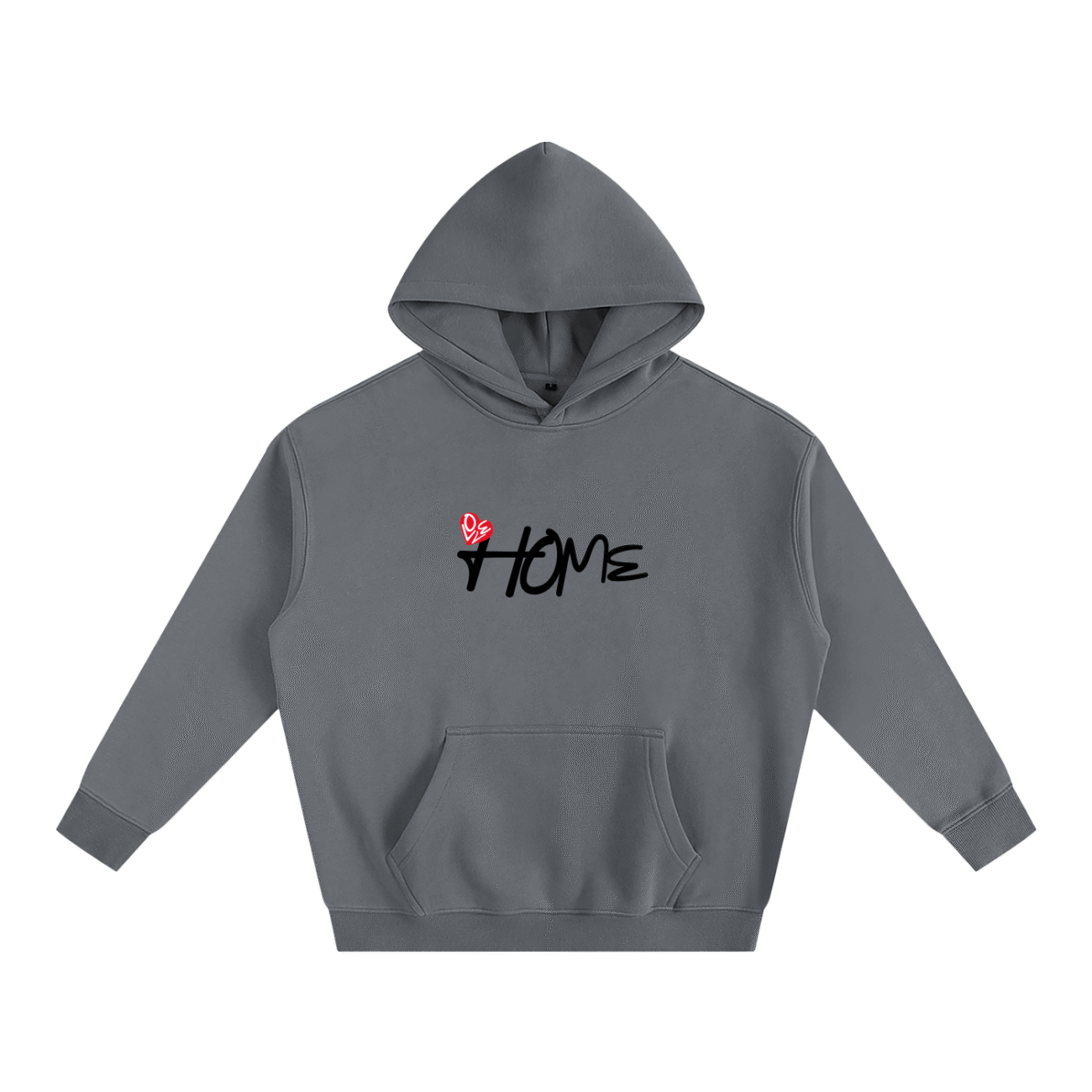 Home Oversize Fleeced Hoodie