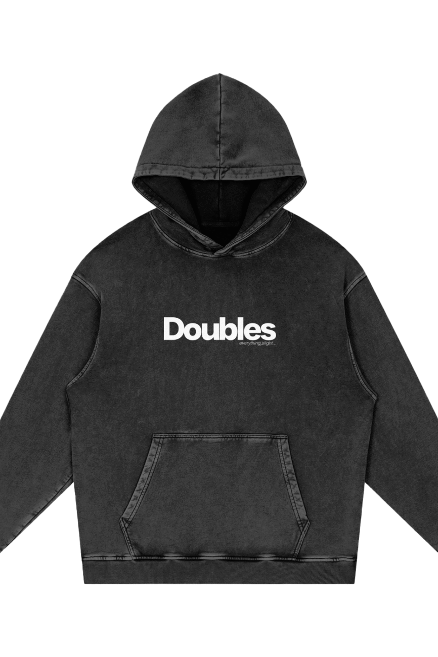Doubles Acid Wash Oversize Hoodie