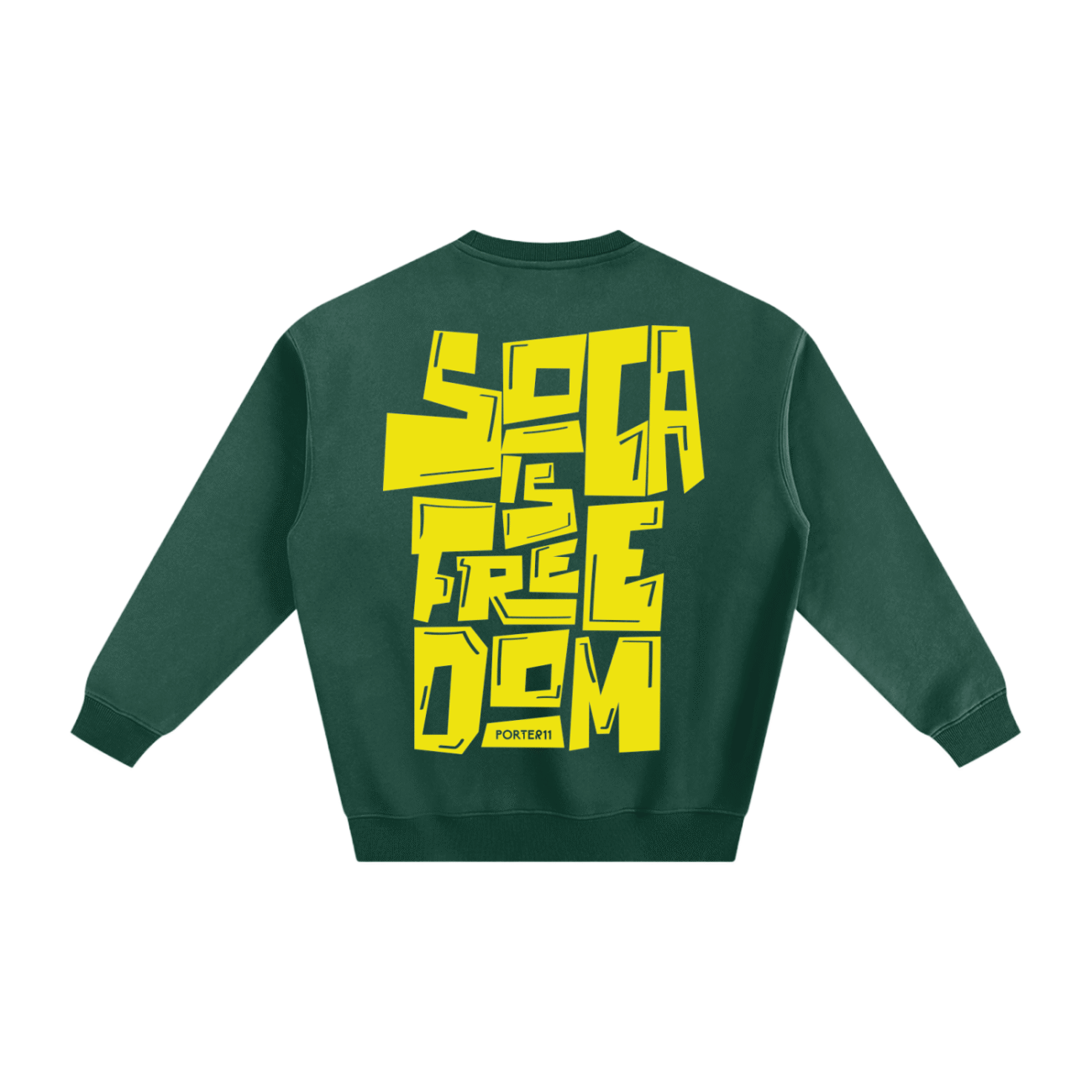Soca is Freedom Fleeced Sweatshirt - Image 2