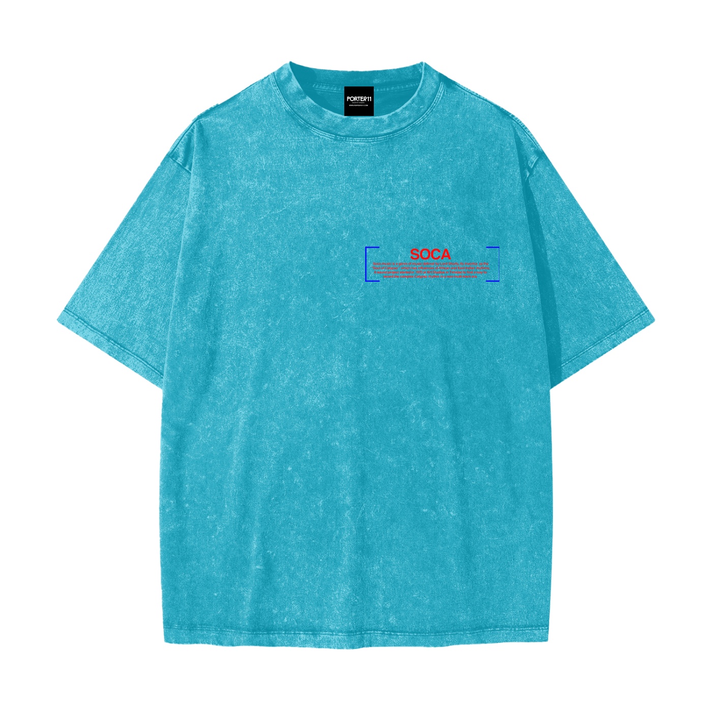 Love Soca Snow Washed T-Shirt - Image 3