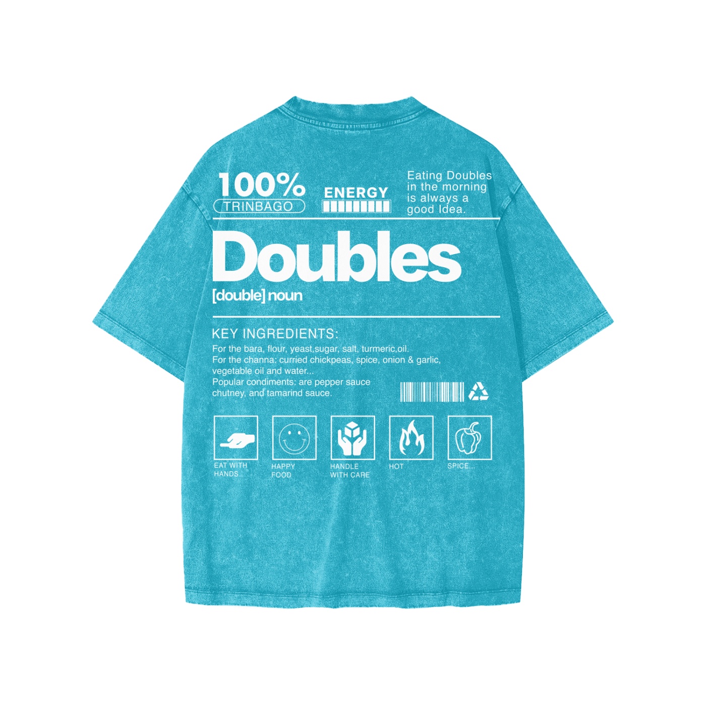 Doubles Kids' Snow Washed T-Shirt - Image 6