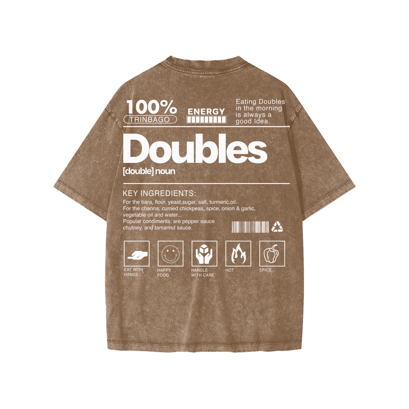 Doubles Kids' Snow Washed T-Shirt - Image 4