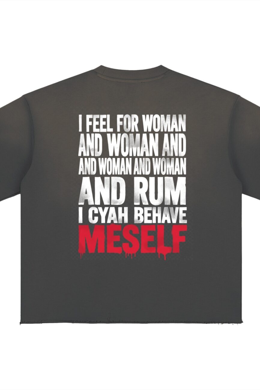 Cyah Behave Raw Edge T-Shirt