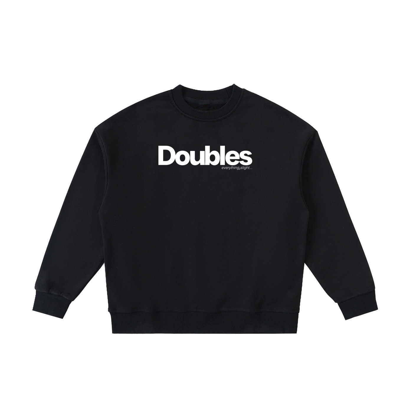 Doubles Kids' Fleece Crewneck Sweatshirt - Image 2