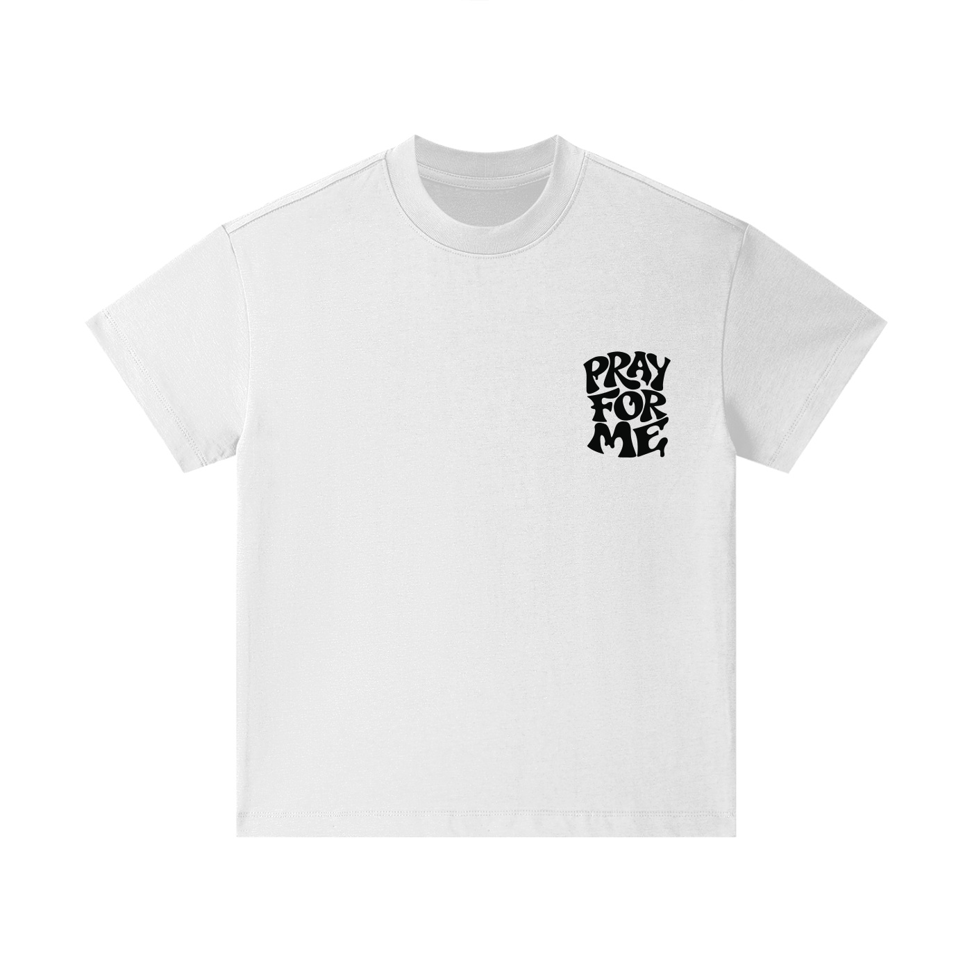 Pray For Me Kids Pure Cotton T-Shirt - Image 2