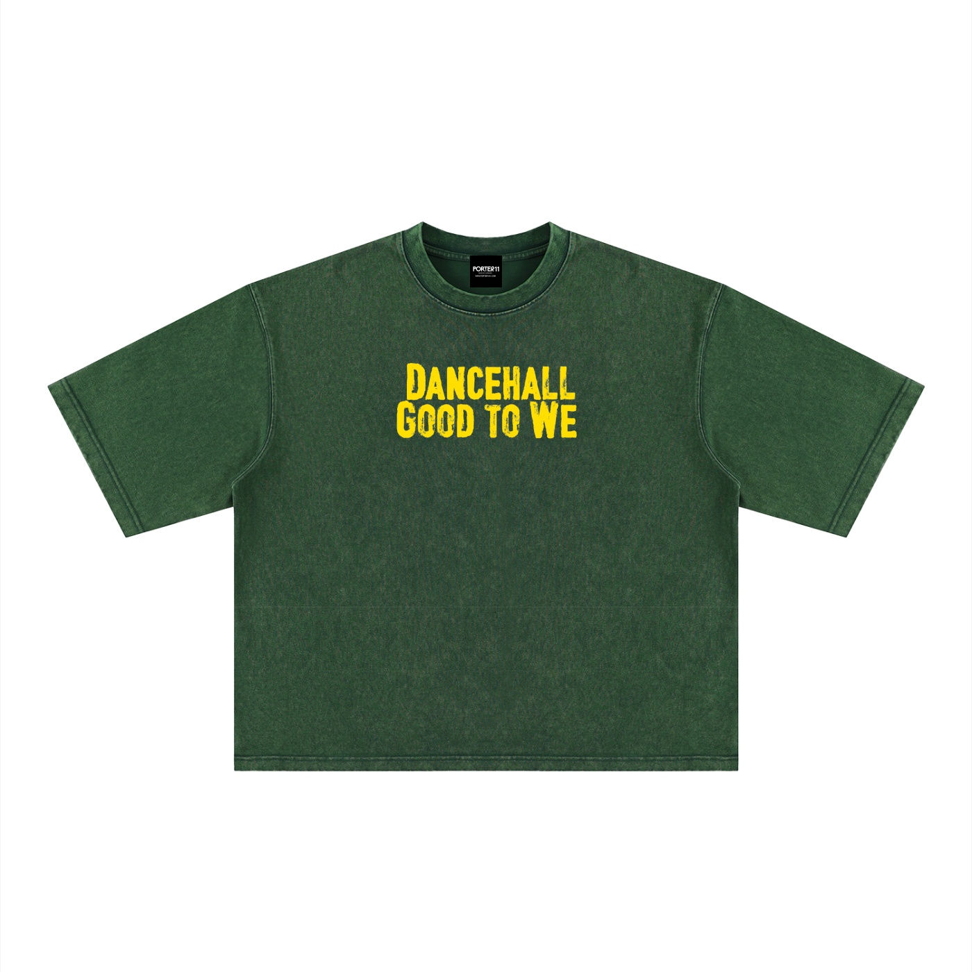 Dancehall Good to We Mineral Wash Boxy T-Shirt - Image 2