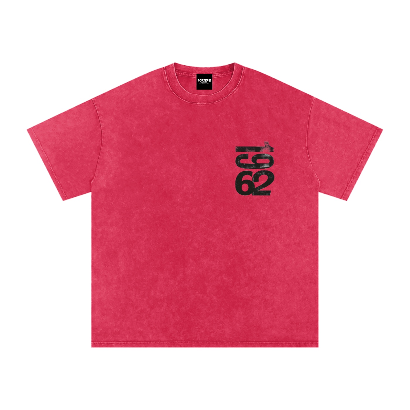 1962 Washed Oversized Cotton T-Shirt - Image 2