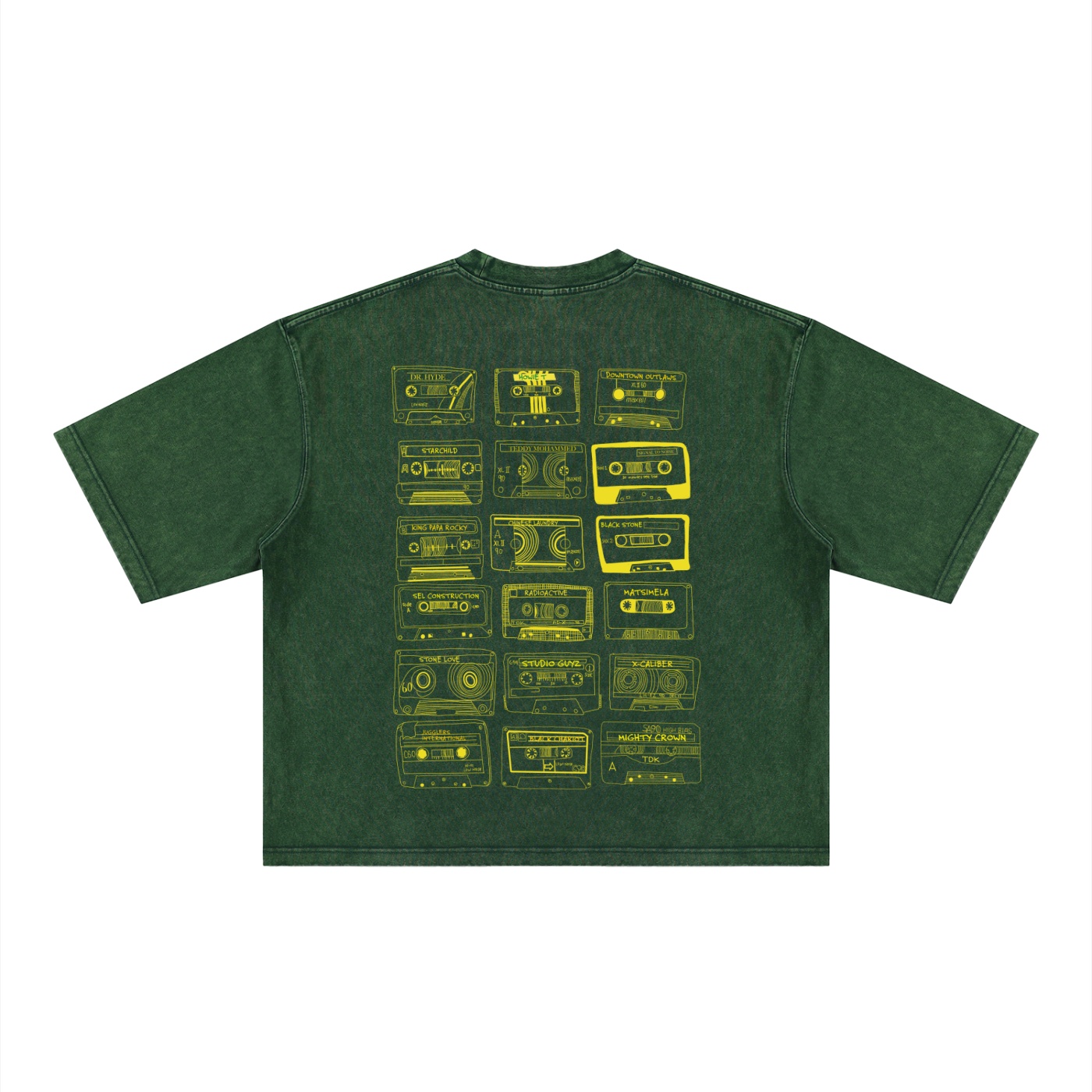 Dancehall Good to We Mineral Wash Boxy T-Shirt