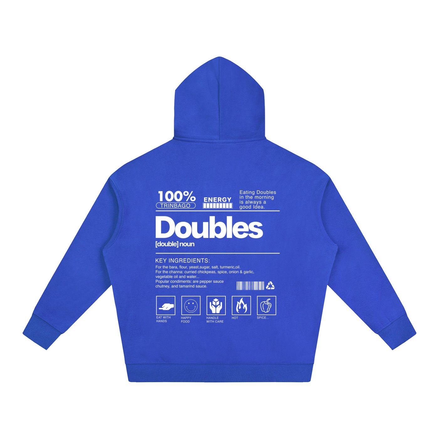 Doubles Oversize Fleeced Hoodie - Image 8