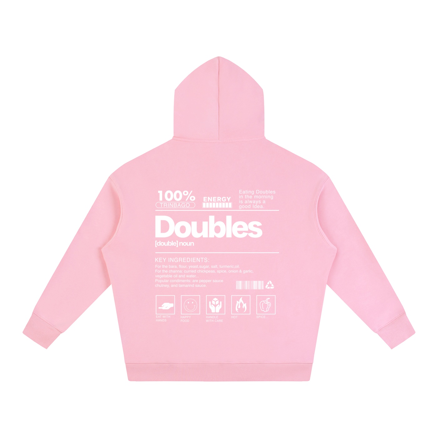 Doubles Oversize Fleeced Hoodie - Image 2