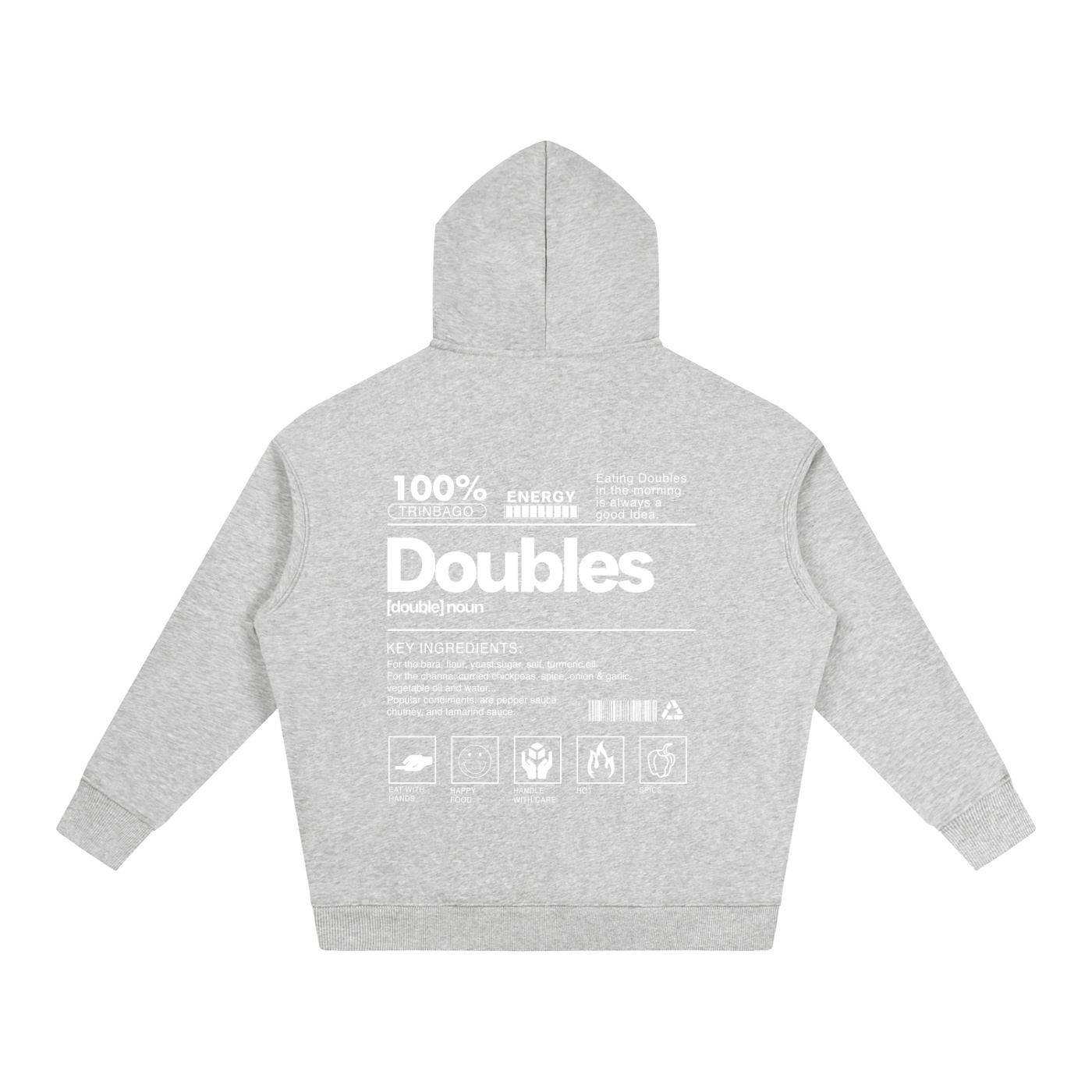 Doubles Oversize Fleeced Hoodie - Image 12